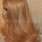 Mongolian hair full lace wig