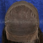 Full Lace Cap with Silk Top and Ear to Ear Stretch