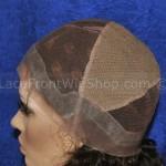 Full Lace Cap with Crown Stretch and Thin Skin Perimeter